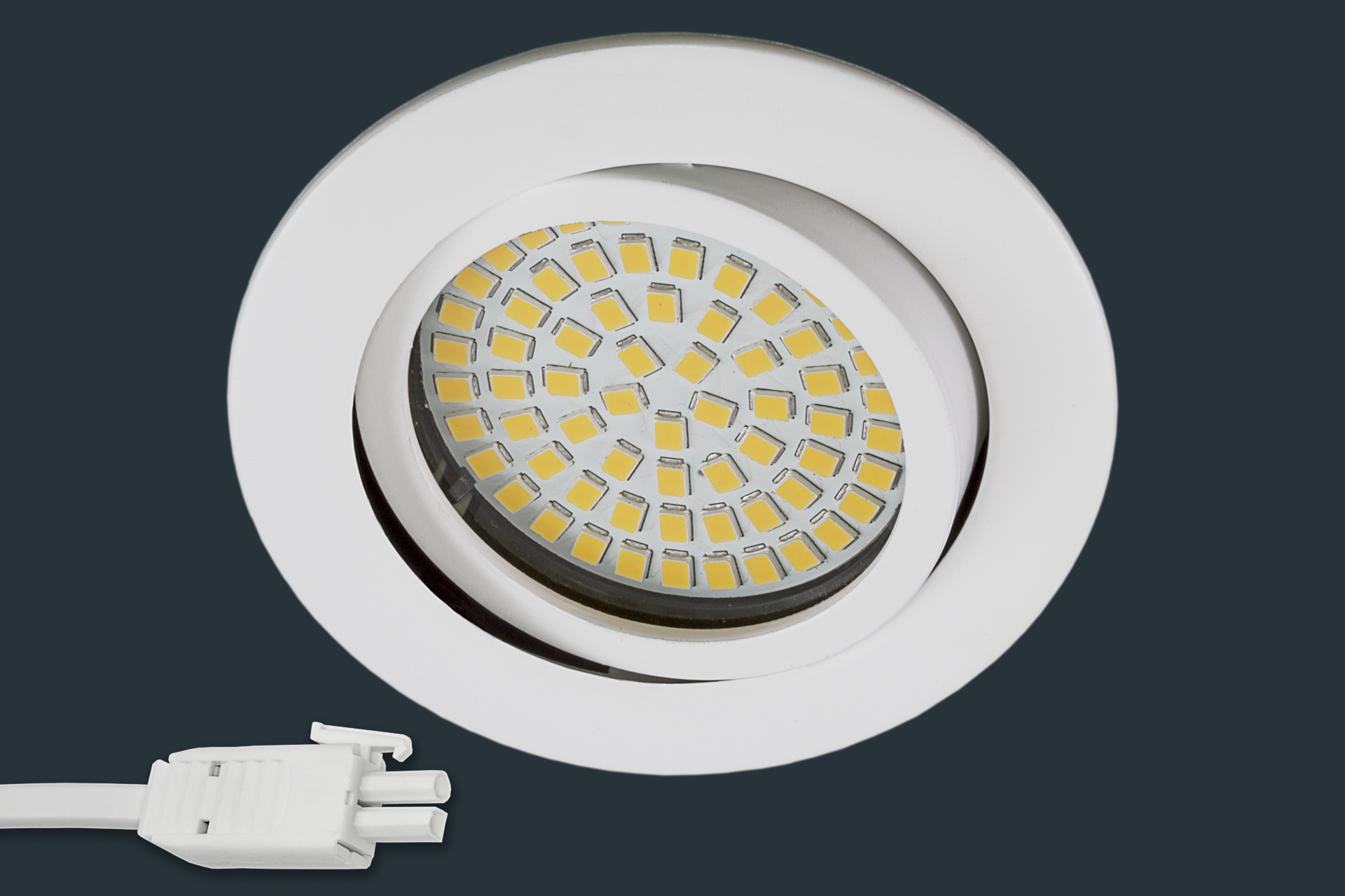 ultra-flach-led-einbaustrahler-230v-rund-weiss-881379 Ultra Flach LED Einbaustrahler 230V, rund, weiß