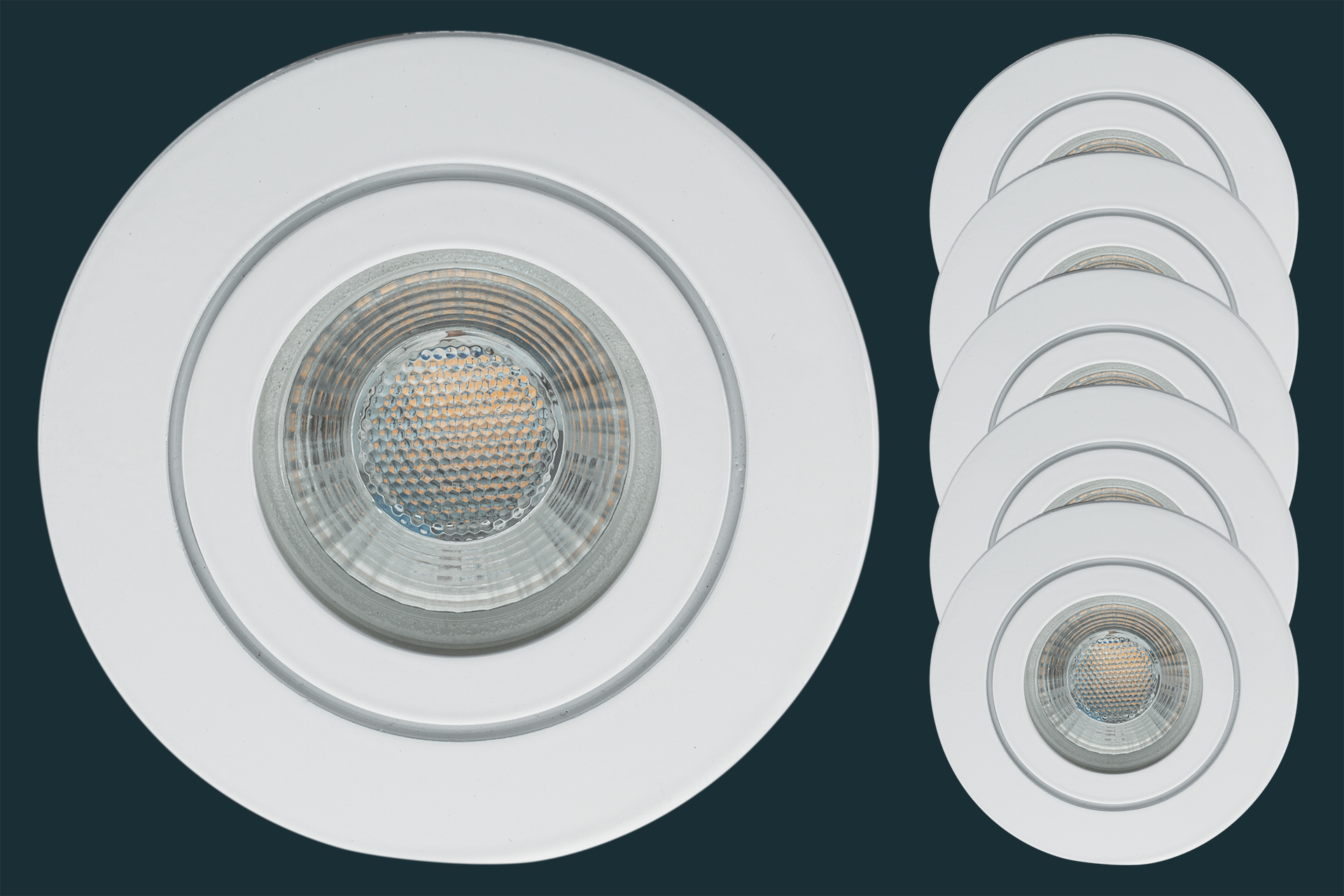 5er-set-led-einbaustrahler-flach-flat-dim-ip44-38-weiss-881569 5er Set LED Einbaustrahler flach FLAT DIM IP44 38, weiß