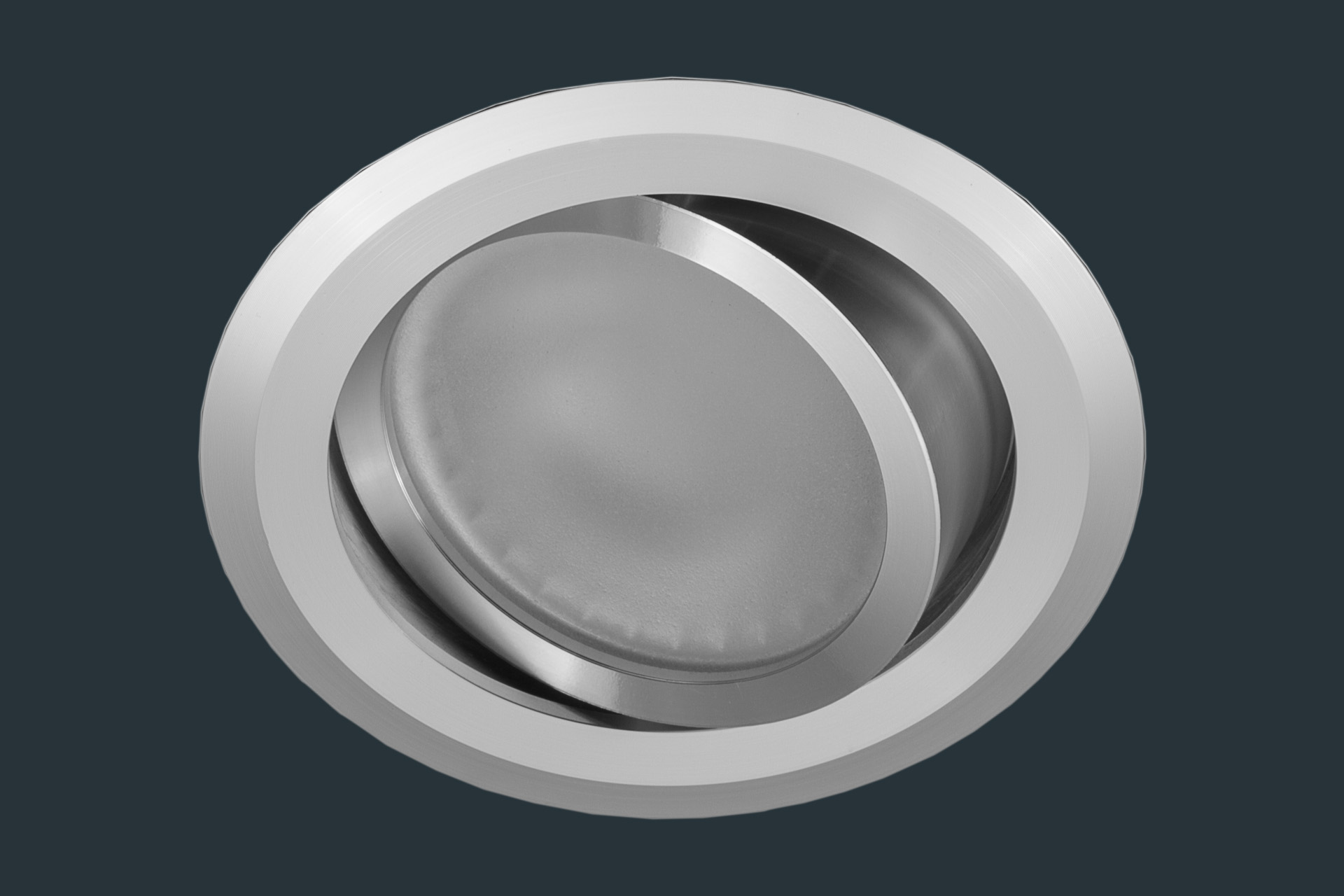 LED Einbauleuchte FLACH 12V, Aluminium