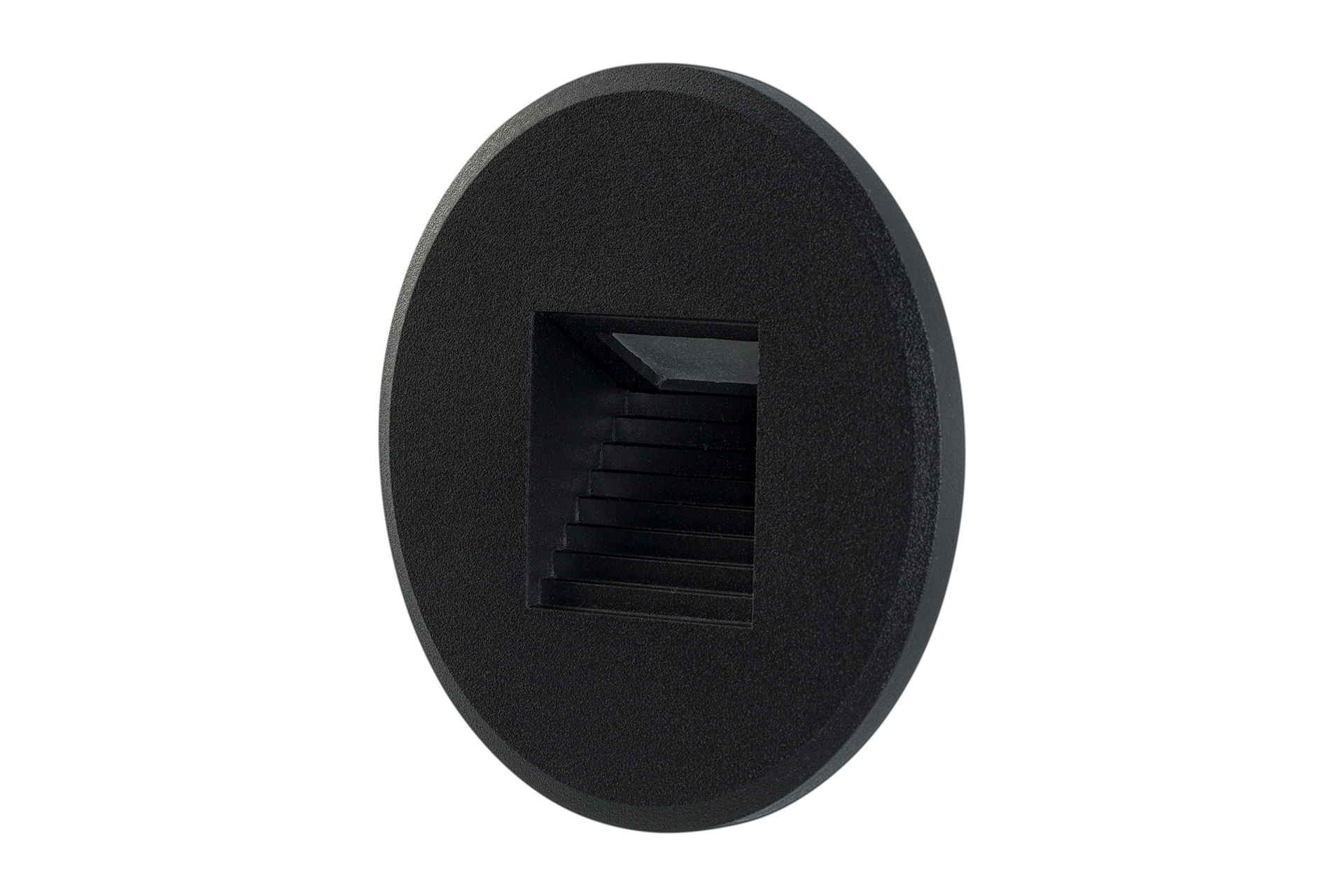 Treppenleuchte LUMA, rund, schwarz
