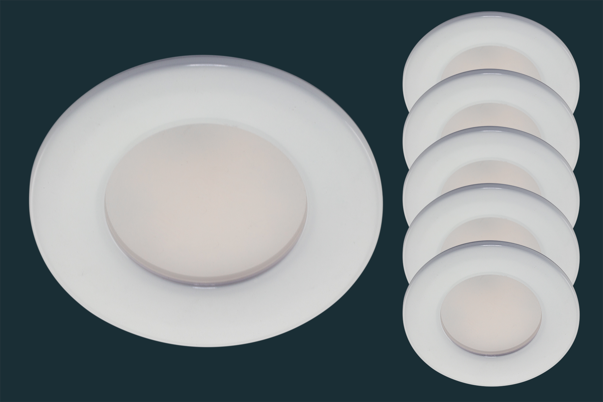 5er-set-led-einbaustrahler-flood-ip44-rund-weiss-881586 5er Set LED Einbaustrahler FLOOD IP44, rund, weiß