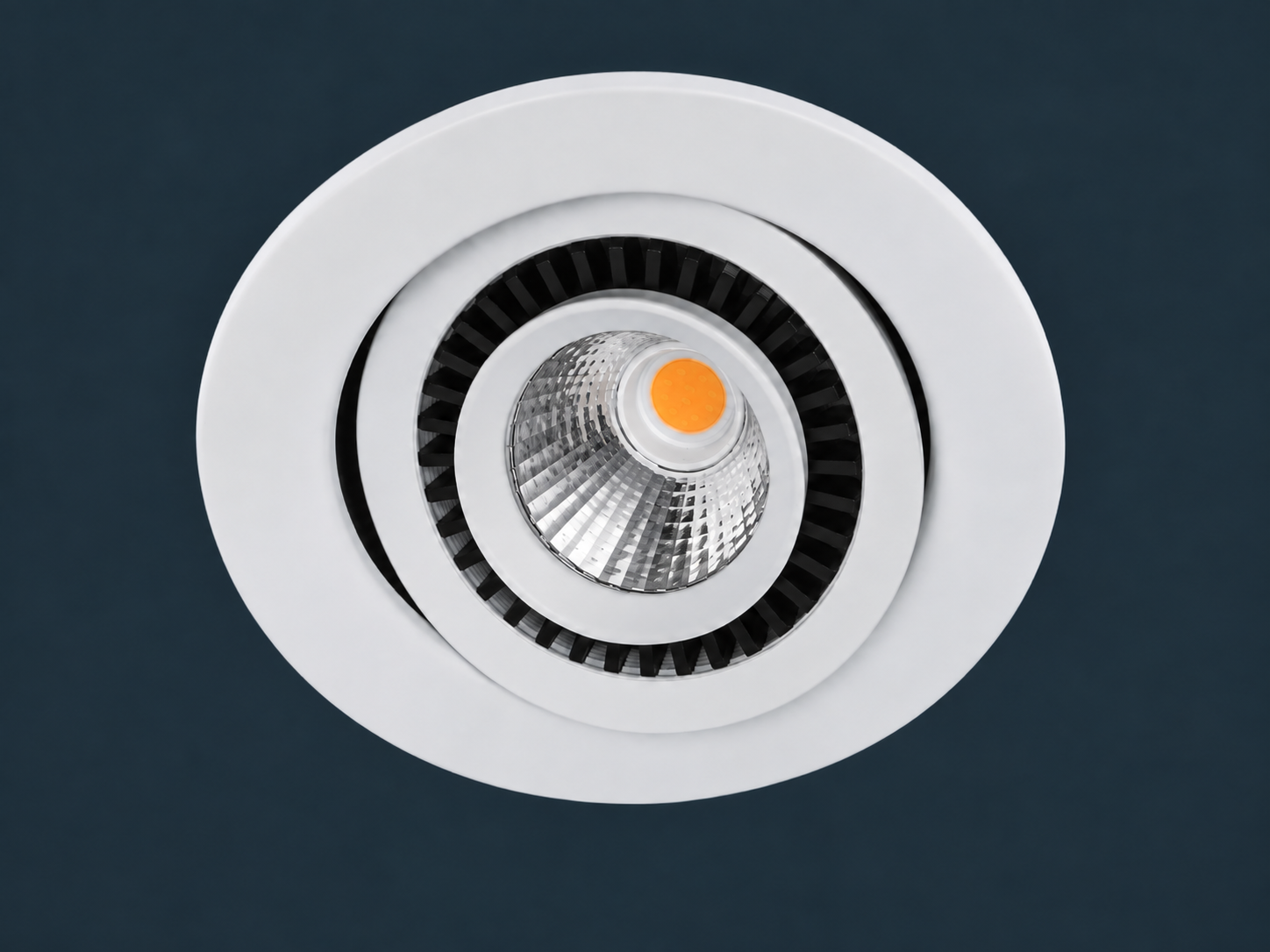 LED Einbaustrahler FLEX 350° schwenk- und drehbar COB, weiß