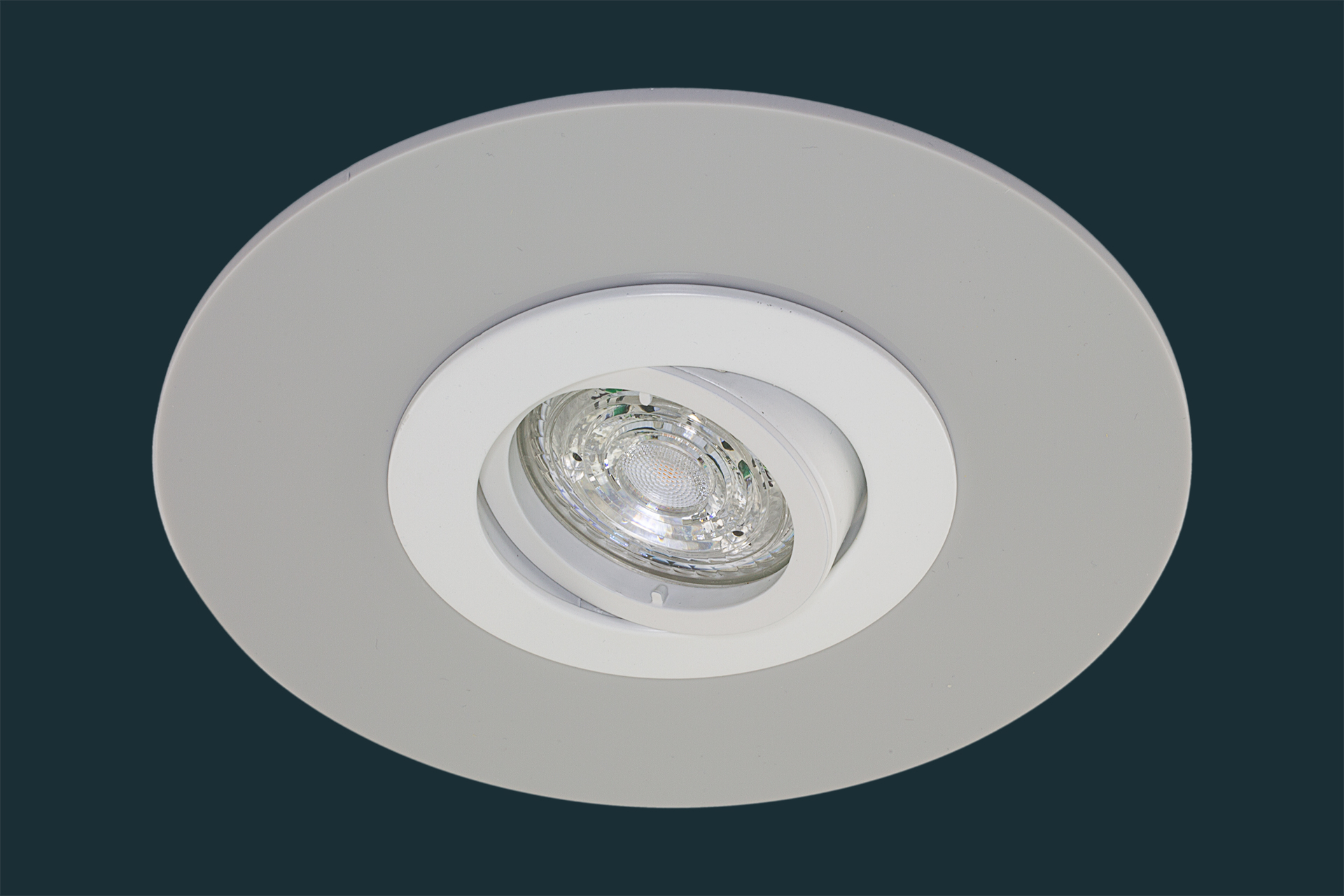 Ausgleichsblende Ø 15 cm mit Federverlängerung, grau