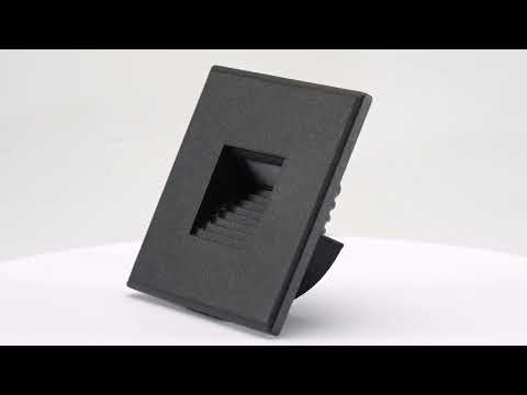 Treppenleuchte LUMA, eckig, weiß