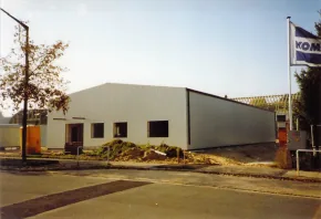 Die fertige Halle in Bremen-Mittelshuchting