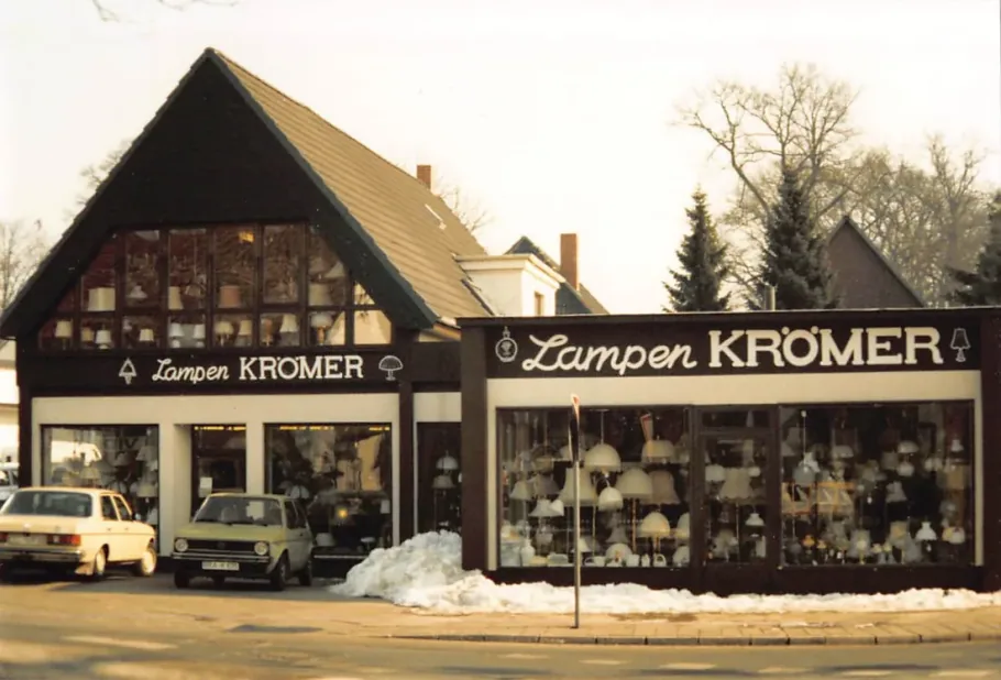 Ladenfront von Lampen Krömer in Huchting